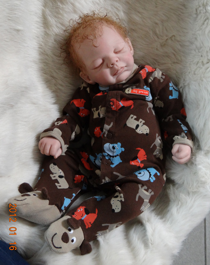 Reborn Ryan by Azygous Kids Nursery Michelle Fagan Sculpt